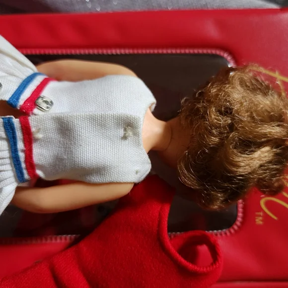 VTG IDEAL PEPPER DOLL + STUDENT DOLL CASE ACCESSORIES